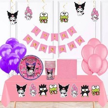 Parti Dükkanım Kuromi Doğum Günü Parti Seti 8 Kişilik