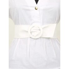 ZR Accessory Yumuşak Suni Deri Tokalı Kadın Pantolon Kemeri, Ceket Kemeri, Elbise Kemeri, Gömlek Kemeri