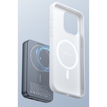 Yesido YP49 10.000 Mah Dijital Göstergeli 22.5W USB 3.0 / 20W Type-C Çıkışlı ve 15W Kablosuz Şarjlı Pd Hızlı Şarj Magsafe Powerbank - Siyah 12