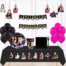 Parti Dükkanım Blackpink Doğum Günü Parti Seti 8 Kişilik