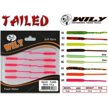 Wily Tailed Lrf Silikon Yem 5.5 cm 0.4 gr