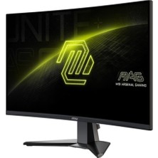 MSI 27" MAG 27CQ6F 2560x1440 (WQHD) 16:9 CURVE 1500R RAPID VA 180HZ 0.5MS GTG FREESYNC GAMING MONITOR