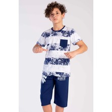 Vienetta Pamuklu Erkek Çocuk Kısa Kol Kaprili Pijama Takım
, 212528