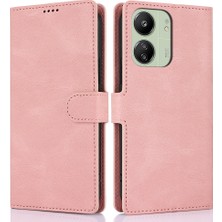 LR Joyful Xiaomi Redmi 13C / 13R 5g / Poco M6 5g Darbeye Dayanıklı Deri Kapak Çevirin (Yurt Dışından)