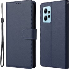 LR Joyful Xiaomi Redmi Note 12 4g Tam Koruma Pu Deri Çevirme Tasarım Telefon Kapağı (Yurt Dışından)