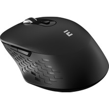 Everest SM09 Siyah 3 Cihaz Desteği 2.4g+Bt1+Bt2 Android-Iospc Uymlu Ofis-Oyun Bluetooth Mouse Kablosuz Mouse