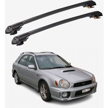 Thunder Subaru Impreza 2001-2007 Trx1 Thunder Carrier Kilitli Ara Atkı Taşıyıcı Tavan Barı Siyah