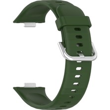 34center Huawei Watch Fit 3 Tokalı Silikon Kordon Kayış