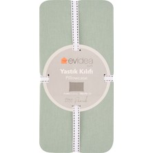 Evidea Soft 2'li Yastık Kılıfı - Yeşil - 50X70 cm