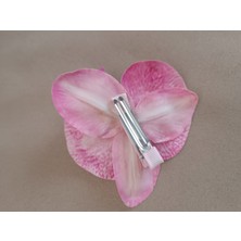 Efna Store Orkide Çiçeği Aloha Model Pastel Trend Renkler Pens Toka(1 Adet)