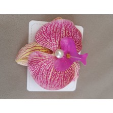 Efna Store Orkide Çiçeği Aloha Model Pastel Trend Renkler Pens Toka(1 Adet)