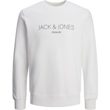 Jack & Jones Erkek Bisiklet Yaka Sweatshirt 12261873