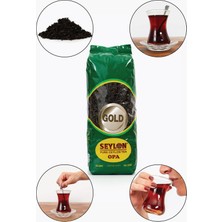 Seylon Çay 500 gr Seylon Opa Gold 100% Saf Ceylon Tea 2 Adet İthal Seylan Sri Lanka Kaçak Siyah Yaprak Çayı.