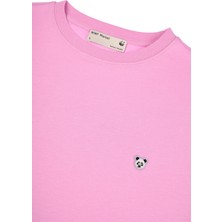 WWF Market Panda Crop T-Shirt Pembe