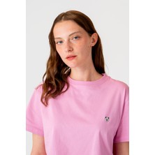 WWF Market Panda Crop T-Shirt Pembe