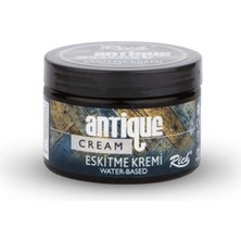 Rich Antique Cream Espresso Boyalar Seramik ve MDF Üzerinde Doğal Eskimiş Görüntü Elde Etmek İçin