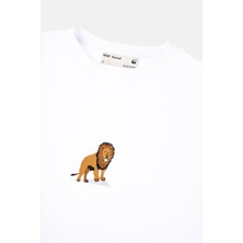 WWF Market Aslan Light-Weight T-Shirt - Beyaz