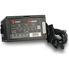 Zoko ZK600 600W 80+ 12 cm Fanlı Güç Kaynağı