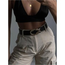 ZR Accessory Gold Yılan Tokalı Kadın Pantolon Kemeri, Ceket Kemeri, Elbise Kemeri, Gömlek Kemeri