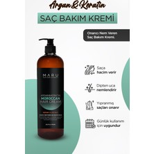 Maru Onarıcı Nem Veren Argan Ve Keratin Moroccan Saç Bakım Kremi 750 ml 8699211721150