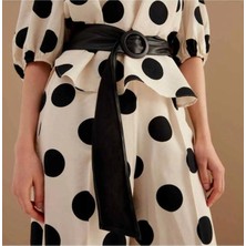 ZR Accessory Yumuşak Suni Deri Tokalı Kadın Pantolon Kemeri, Ceket Kemeri, Elbise Kemeri, Gömlek Kemeri