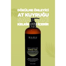 MARU Zayıf Ve Yıpranmış Saçlar İçin Hızlı Uzamaya Yardımcı At Kuyruğu Şampuan 400 ml