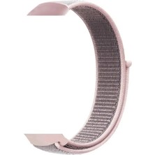 34center Xiaomi Mi Band 9 Uyumlu Hasırlı Kordon Kumaş Spor Cırt Cırt