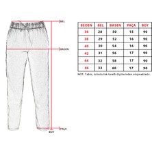 Bi Moda Beli Lastikli Kanvas Pantolon (Yaz Koleksiyonu)