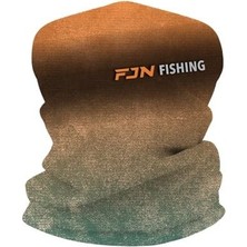 Fujin Neck Gaiter Boyunluk Aqua Orange