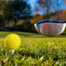 Vuebul 20 Adet Hava Golf Uygulama Topları, Köpük Topu, Golf Eğitimi Iç ve Dış Mekan, Arka Bahçe Vuruş Matı, Beyaz (Yurt Dışından)