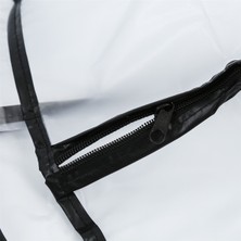 Vuebul 2x Golf Çantası Yağmur Kapağı Fermuarlı Çanta Su Geçirmez ve Toz Geçirmez Şeffaf Kapak (Yurt Dışından)