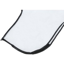 Vuebul 2x Golf Çantası Yağmur Kapağı Fermuarlı Çanta Su Geçirmez ve Toz Geçirmez Şeffaf Kapak (Yurt Dışından)