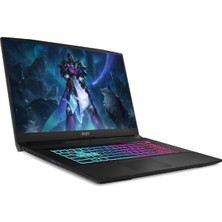 Msı Katana 17 Intel Core I7 13620H 8gb 2tb SSD RTX4050/6GB 17.3" Fhd 144Hz Fdos Taşınabilir Bilgisayar B13VEK-1036XTR & Per4 Çanta B13VEK1036XTRP304