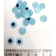 Açık Mavi Yapıştırma Nazar Boncugu