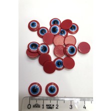 Kırmızı Renk Yapıştırma Nazar Boncugu