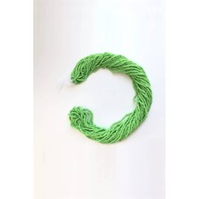 Yeşil Dizi Kum Boncuk 2 mm Açık Mat