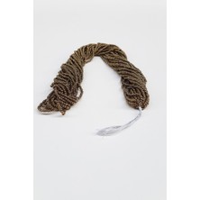 Kahve Kaplama Dizi Kum Boncuk