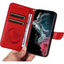 Bdt Shop Kredi Kartı Yuvası ile Samsung Galaxy S23 Ultra Için Flip Case Yüksek Kalite (Yurt Dışından)