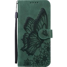 Bdt Shop IPhone 16 Için Flip Case Pro Max Manyetik Closu Cüzdan Büyük Kelebek Pu (Yurt Dışından)