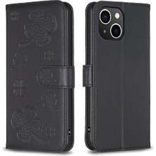 Bdt Shop IPhone 14 Için Flip Case Artı Pu Deri Kart Yuvaları Tutucu Kickstand Cüzdan (Yurt Dışından)