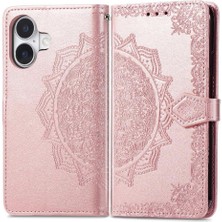 Bdt Shop IPhone 16 Için Flip Case Basit Iş Deri Kılıf Darbeye Çevir (Yurt Dışından)