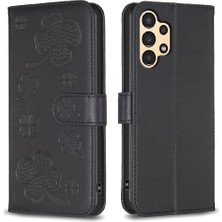 Bdt Shop Samsung Galaxy Için Flip Case A52S 5g Yonca Çiçek Pu Deri Çok Renkli (Yurt Dışından)