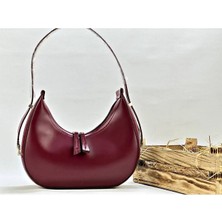 Linas Collection Baget Model Oval Kadın Omuz Çantası