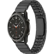 ZORE Xiaomi  Amazfit Pace 22MM Uyumlu Kordon Paslanmaz Çelik Luxury Zore Krd-82 Kayış, Siyah