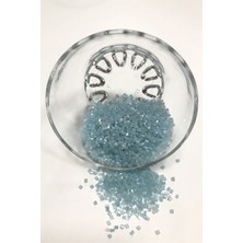 Açık Mavi Tonu Kesme Boncuk (2-2,5mm)