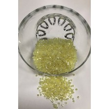 Açık Sarı Rengi Kesme Boncuk (2-2,5mm)