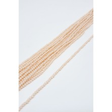 Mat Krem Kristal Boncuk 4 Mm