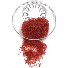 Kırmızı Kum Boncuk 2 mm 50 gr