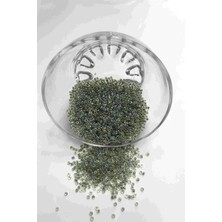 Janjanlı Yeşil Kum Boncuk 2 mm 50 gr