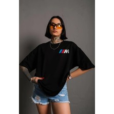 Swozz Bmw E92 M3 Özel Tasarım Ön ve Sırt Baskılı Oversize Unisex Tişört  Siyah Veya Beyaz